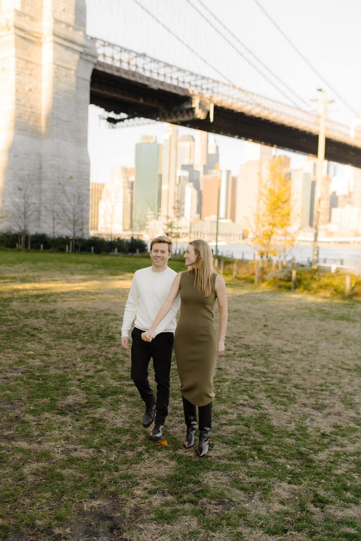 Brooklyn Bridge Engagement Photos 58