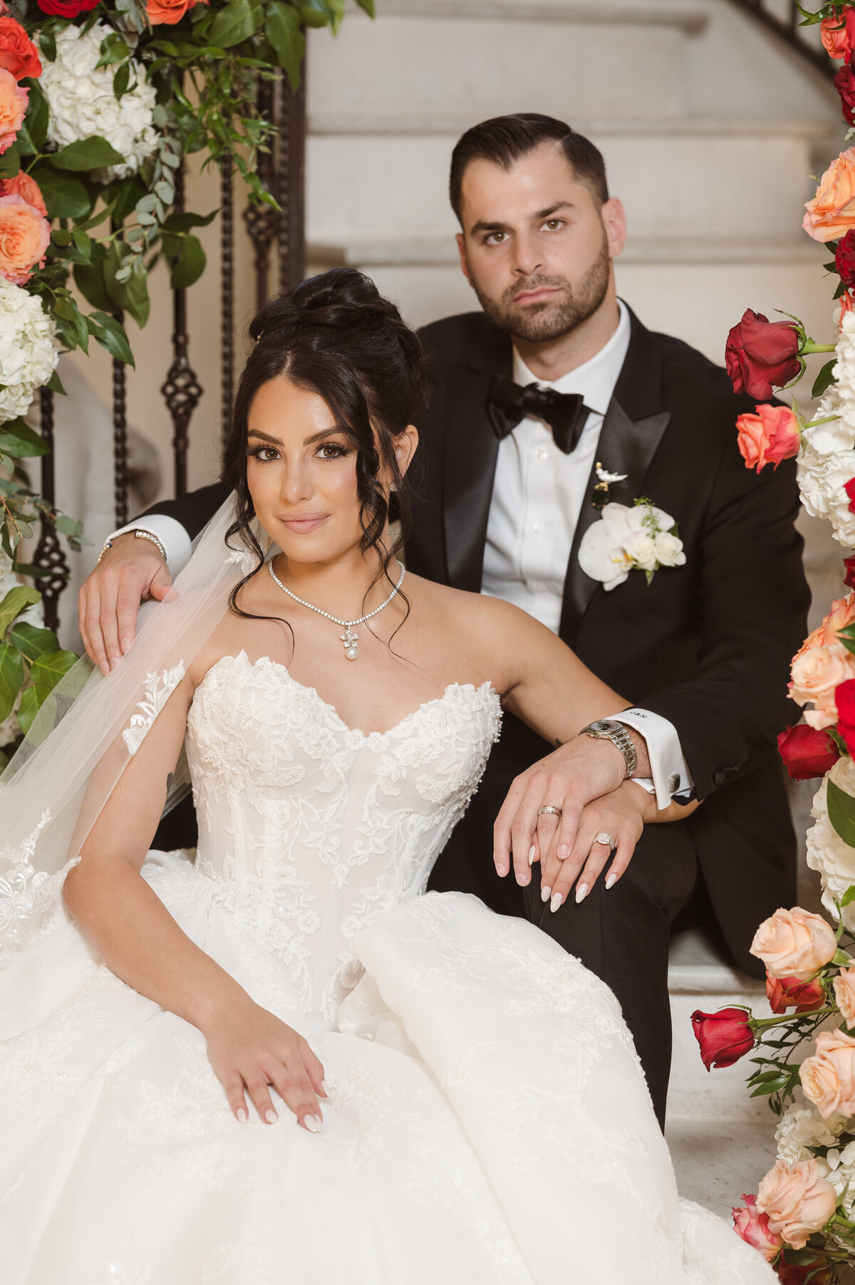 Storybook fairytale wedding photos at pleasantdale chateau nj by suess moments photographer