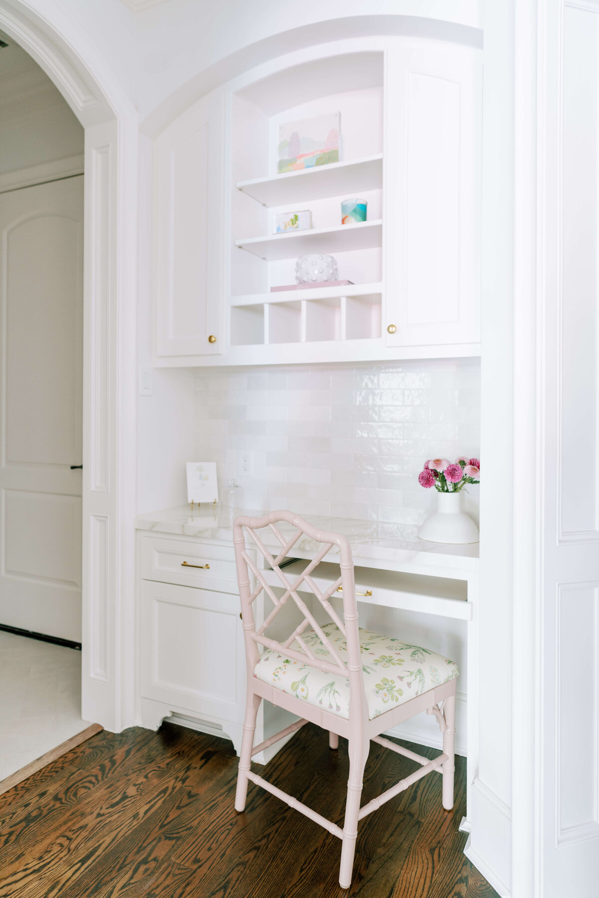 oyster creek studios hause white chair and desk area