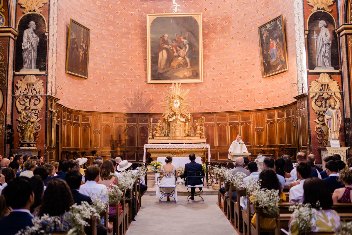 wedding, gordes, provence, église, florent, vin, photographer