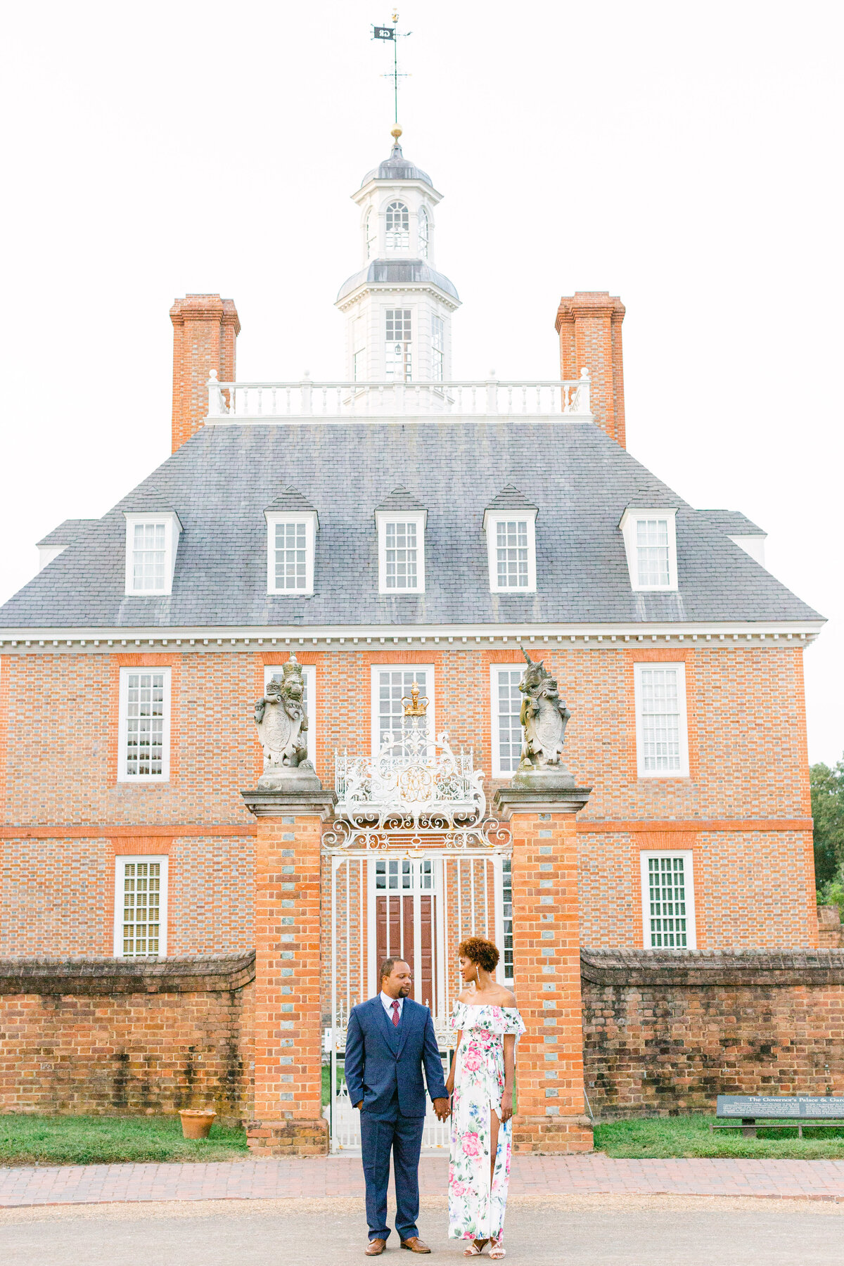 Colonial Williamsburg engagement