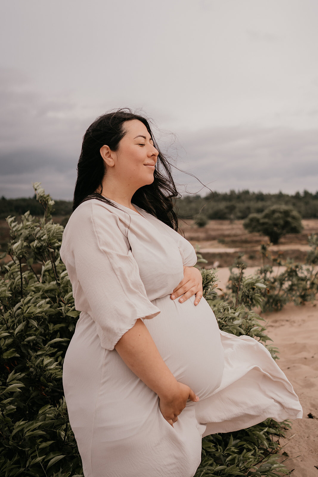 zwangerschapsshoot Laren Leukfotografie116