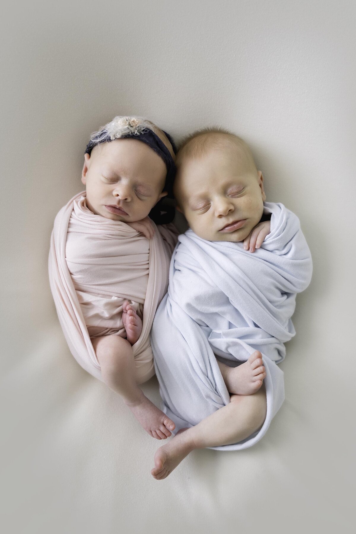 Twin Baby boy and baby girl