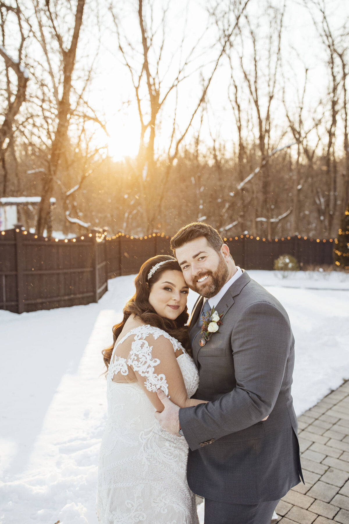 hamilton-manor-winter-wedding-photo-bride-groom-hugging-sunset-hamilton-township-new-jersey