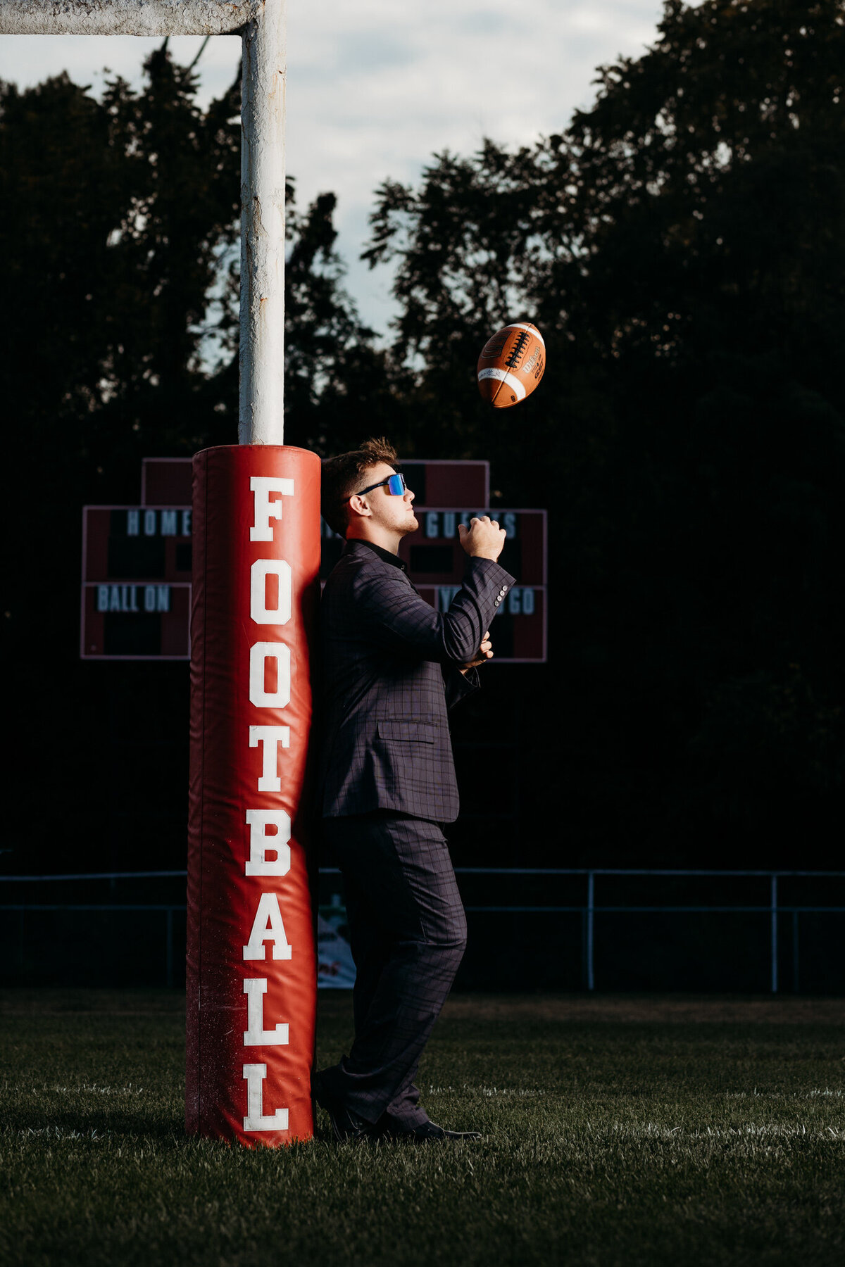Senior football pictures Connersville Indiana