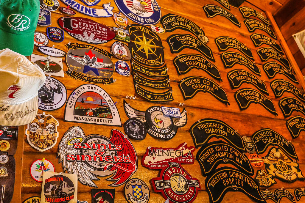 The Kitzhof Inn hosts Motorcycle clubs who love to ride the Green Mountians of Vermont