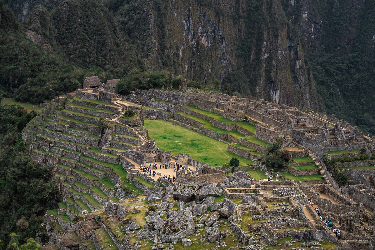 Detail of Machu Pichu