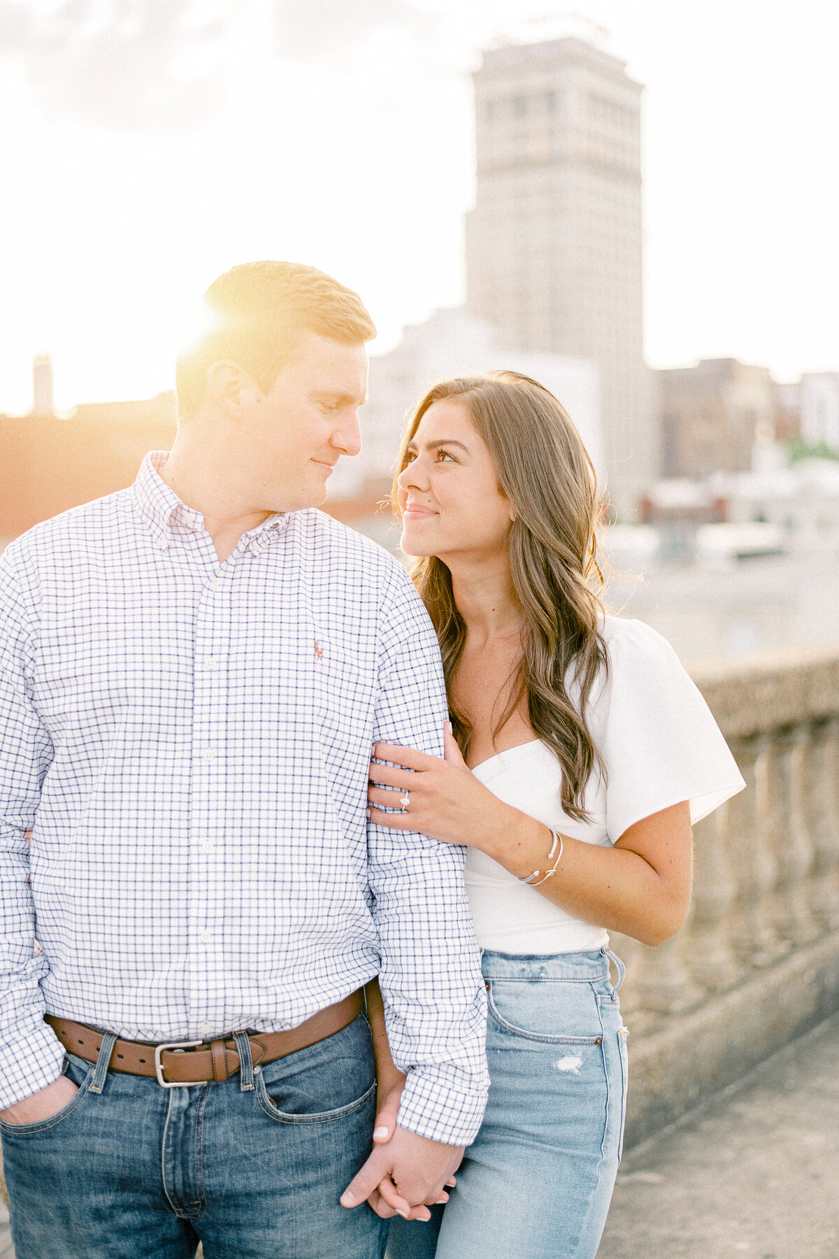 Downtown Birmingham Engagement Session 29