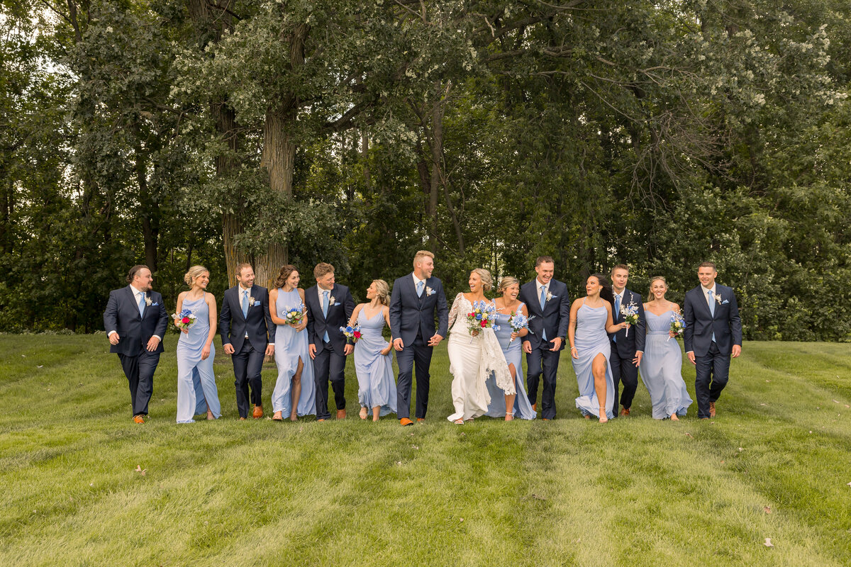 Bridal party in Central MN