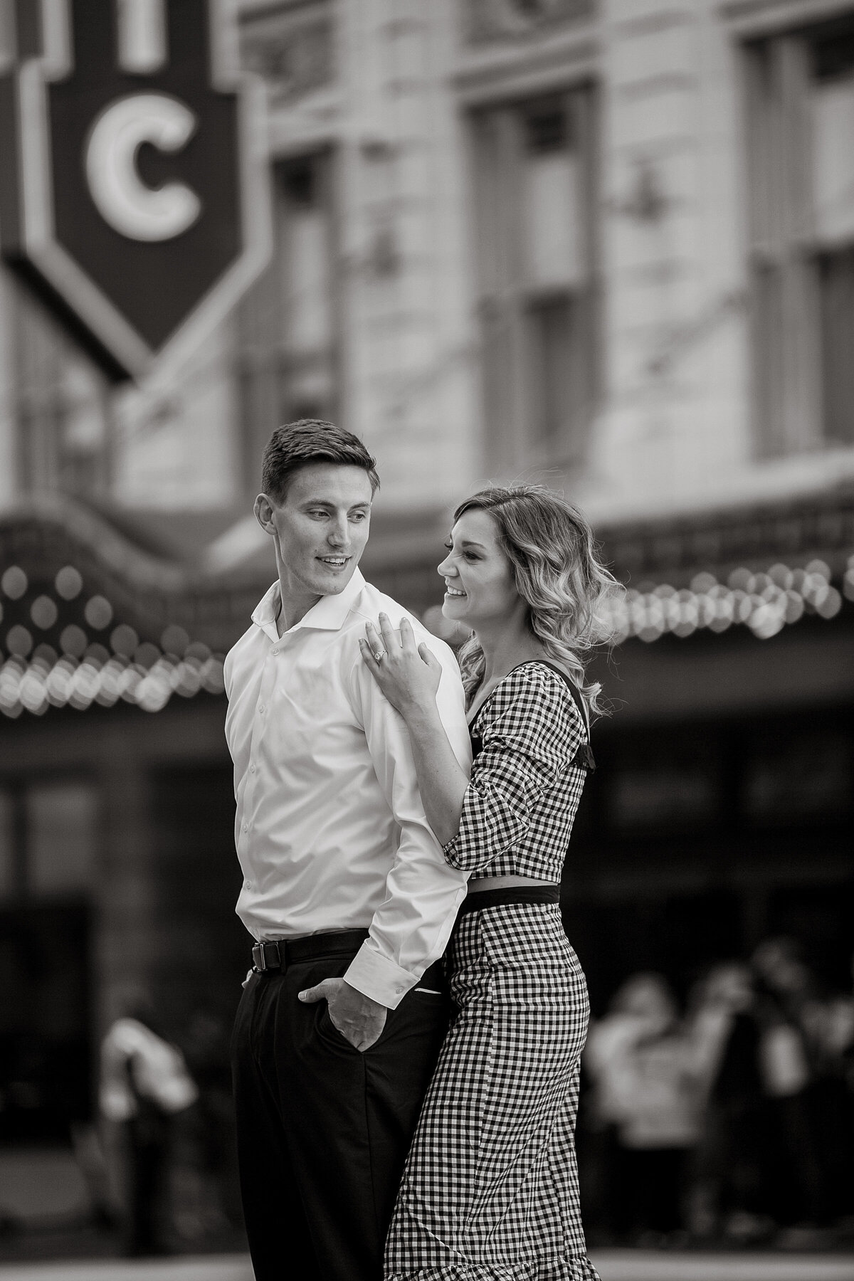 Dallas skyline engagement photos Hampton Morrow 0020