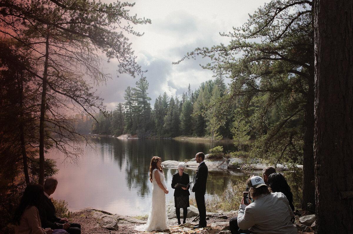 Bride and groom ceremony