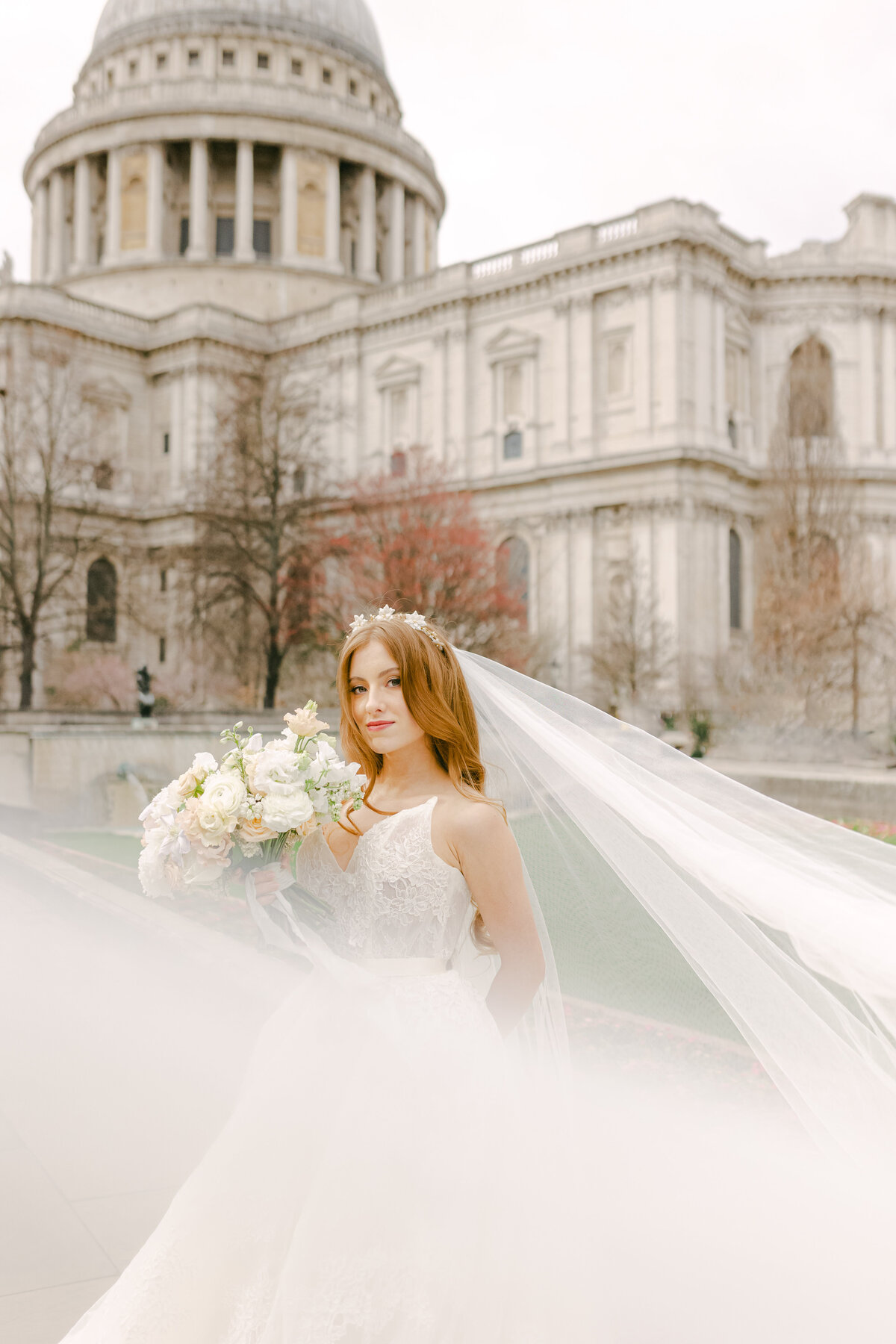 Monika - Bridal Photo Shoot - St Pauls, London - Joana Senkute Photography-15