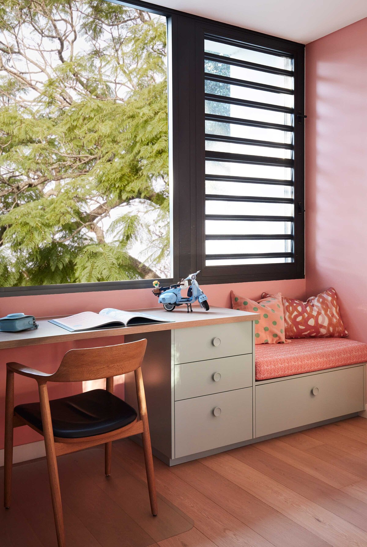 Sydney Inner West Interior Designer Bespoke Joinery Study Desk