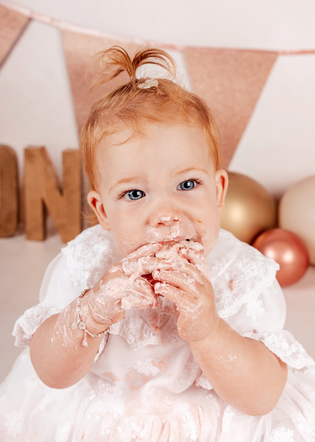 smash cake foto