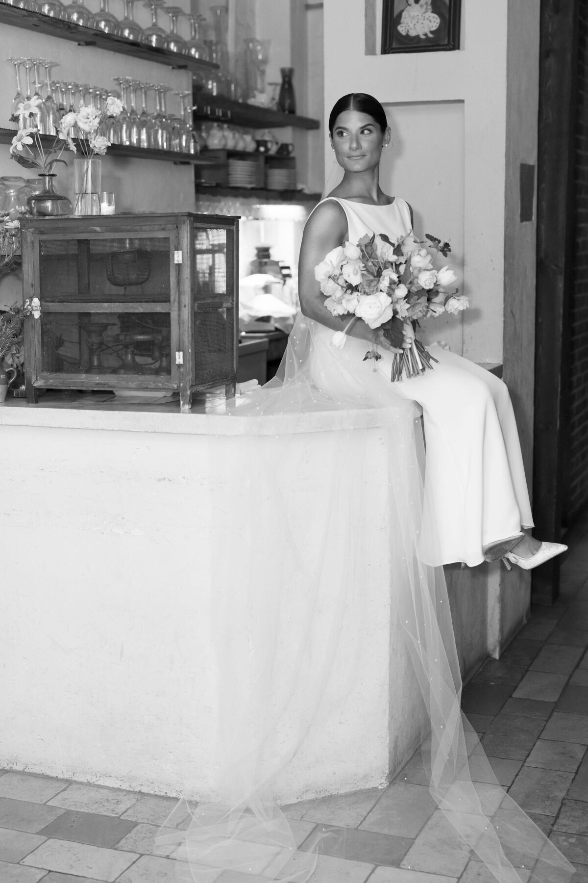 Bridal Portrait by Lisa Blanche Photography