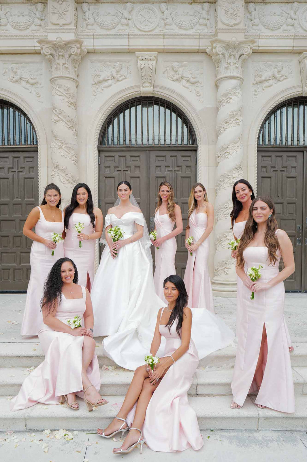 bridesmaids dresses classic wedding attire palm beach anna caroline weddings