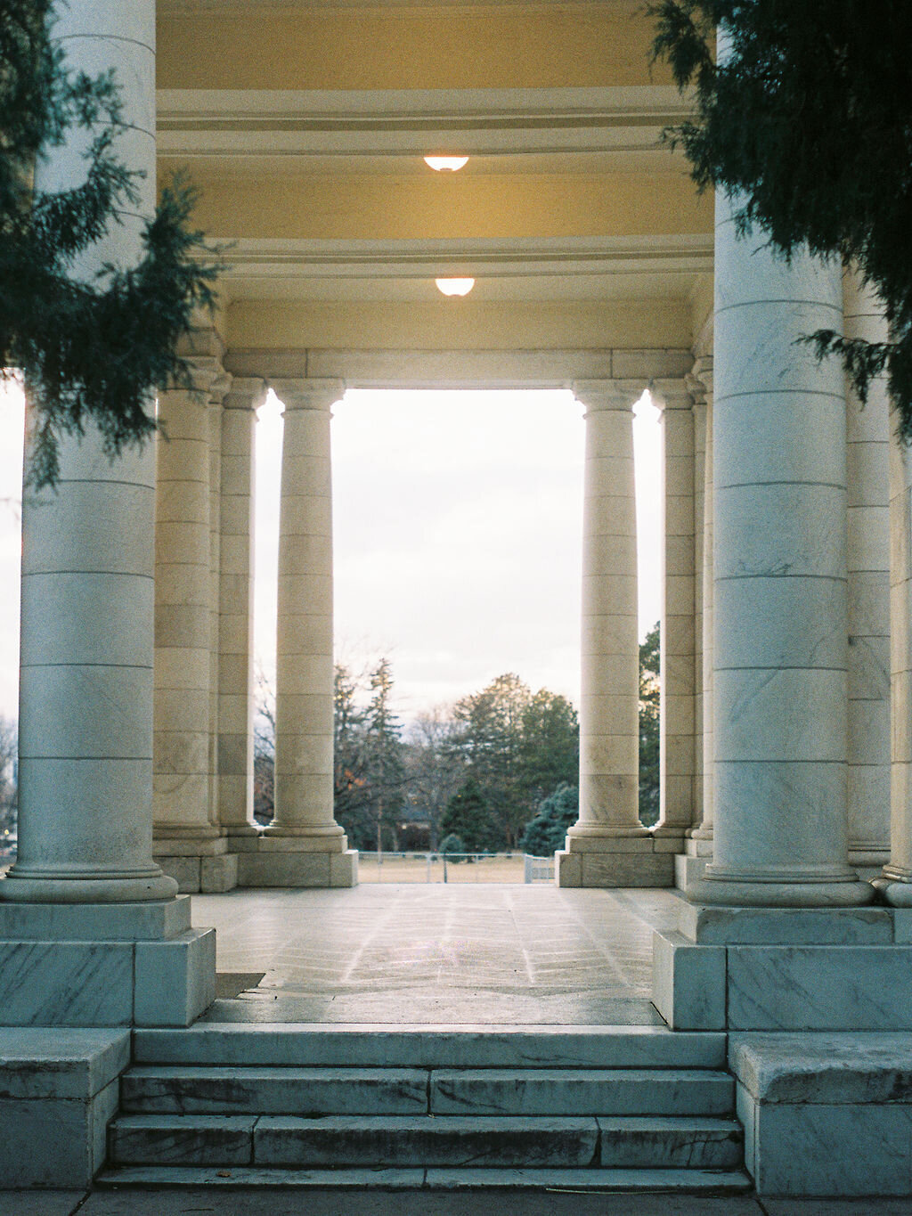 The pavilion at Cheesman Park in Downtown Denver