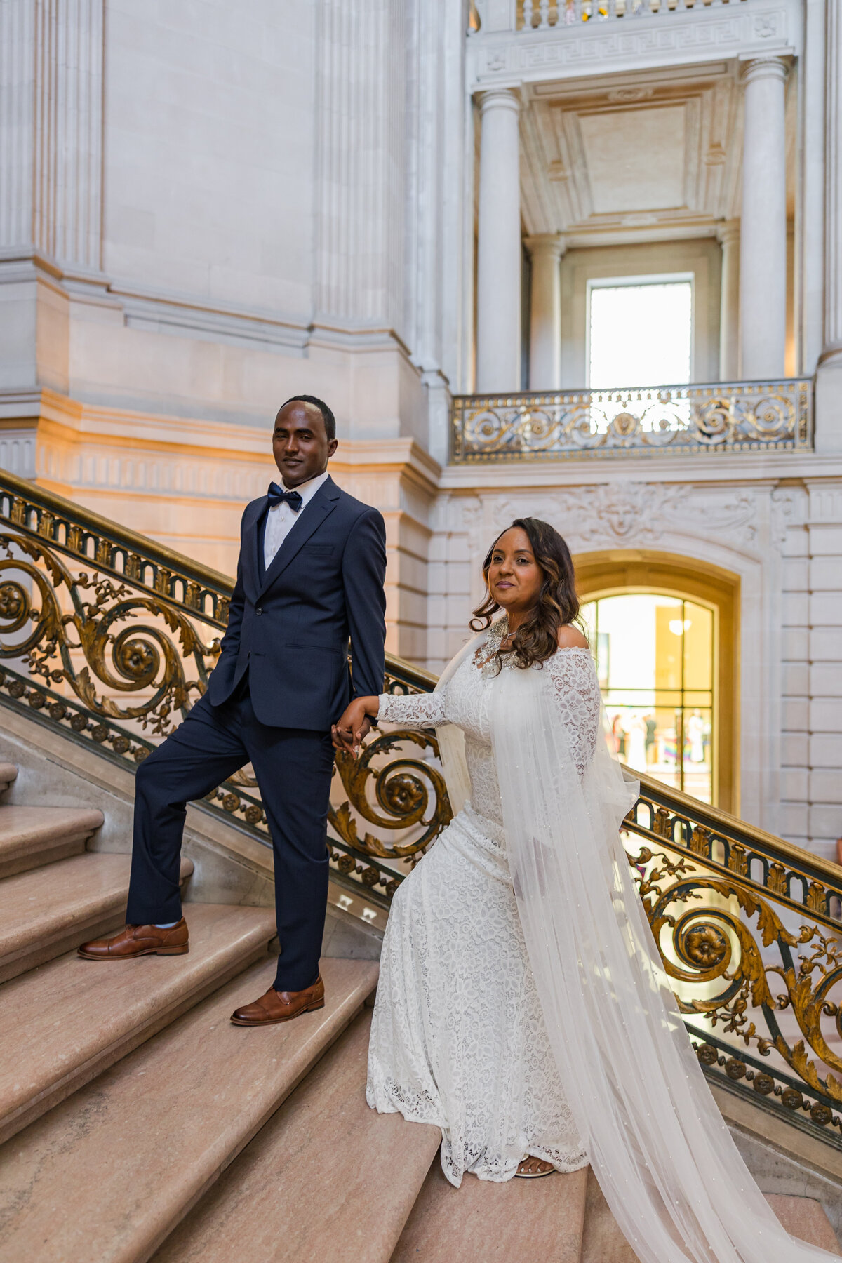 Mimi & Michael Elopement SF City Hall-10