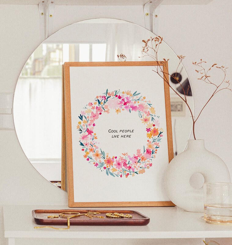 fleurs-couronne-aquarelle