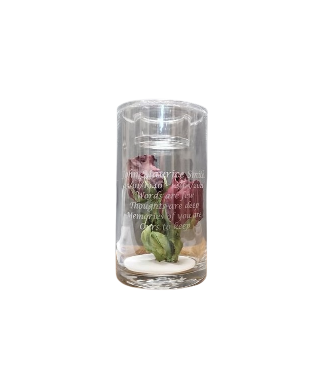 Candleholder keepsake