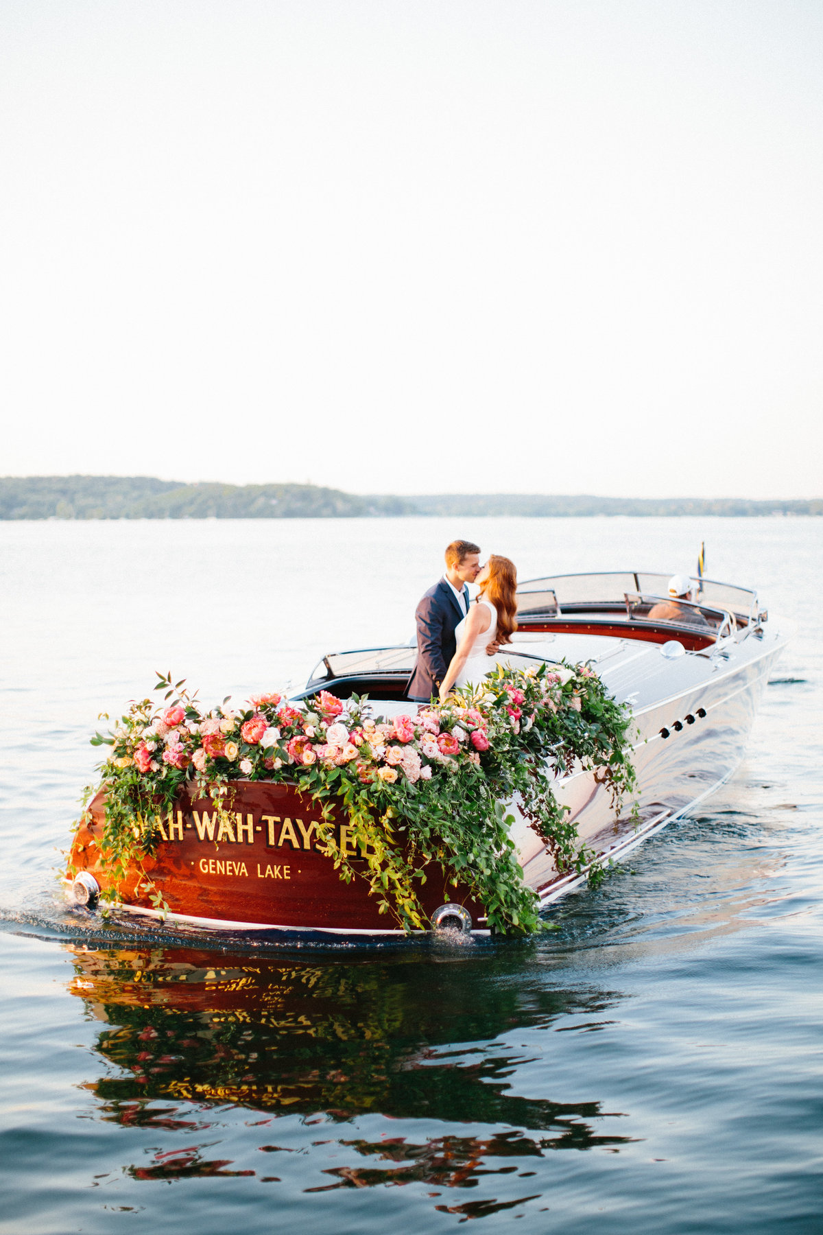 Wedding photography in Fontana-on-Geneva Lake by Kristina Lorraine Photography
