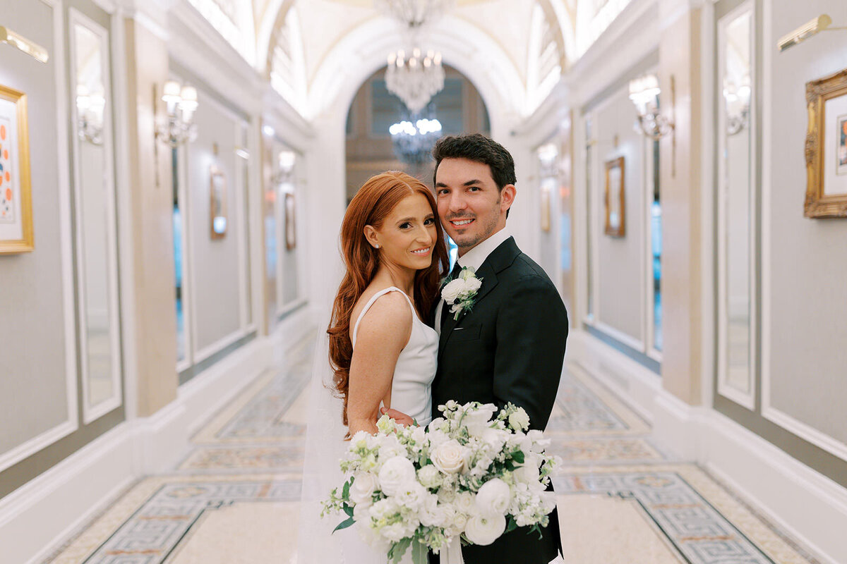 Boston Public Library Wedding-Halie Child Photography-35