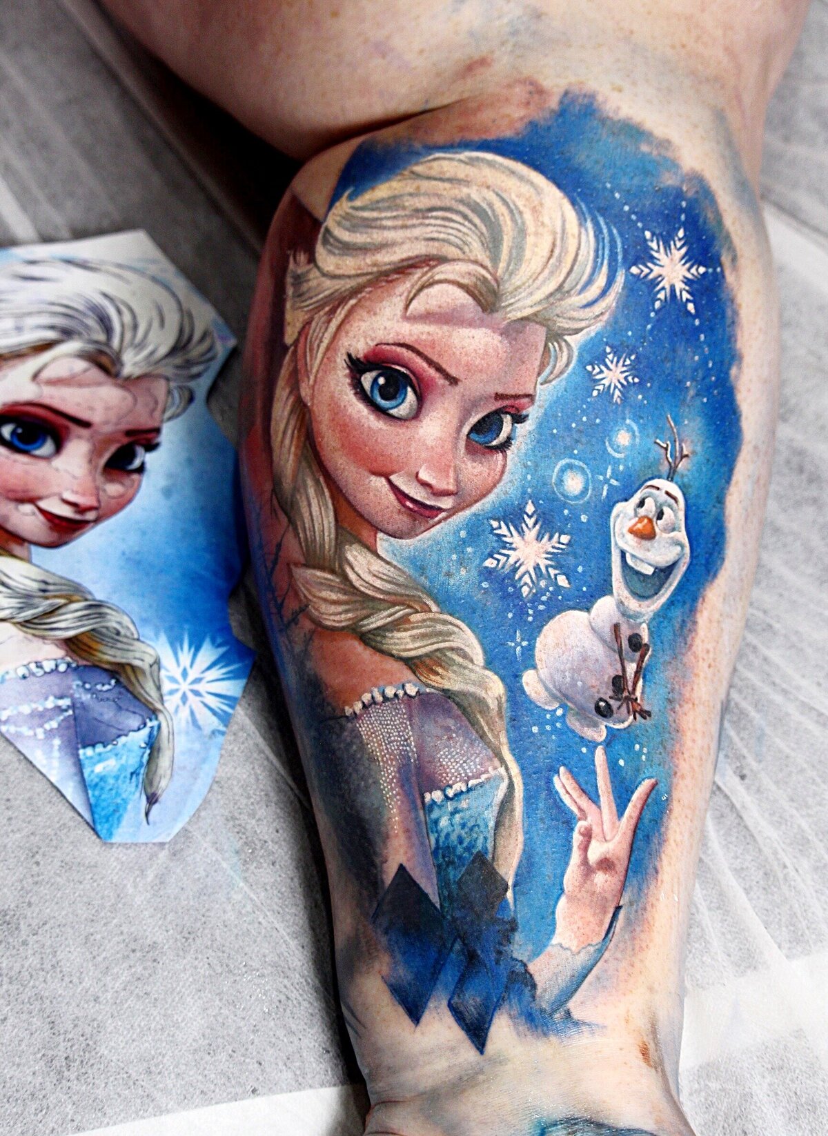 Elsa Tattoo