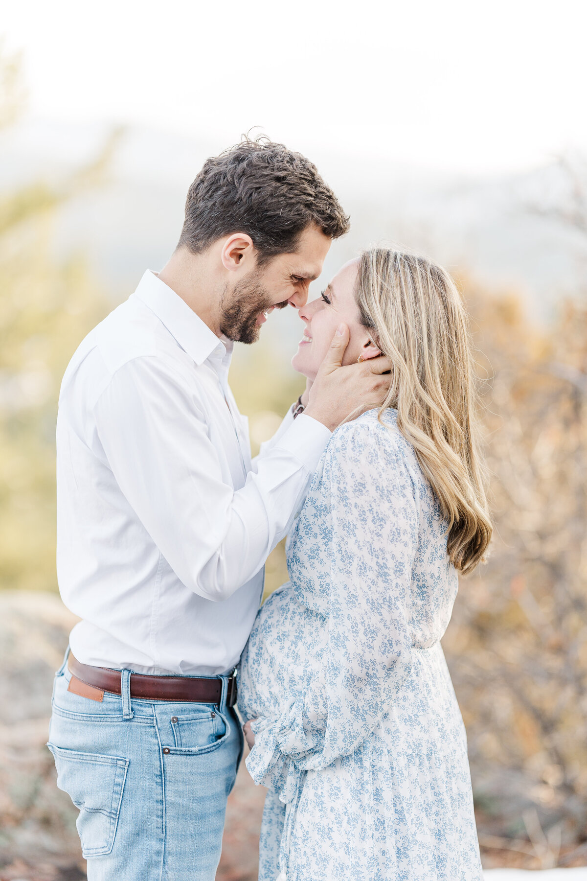 Colorado Winter Maternity Mountain Pictures Mount Falcon Elena Spraguer Photography0076