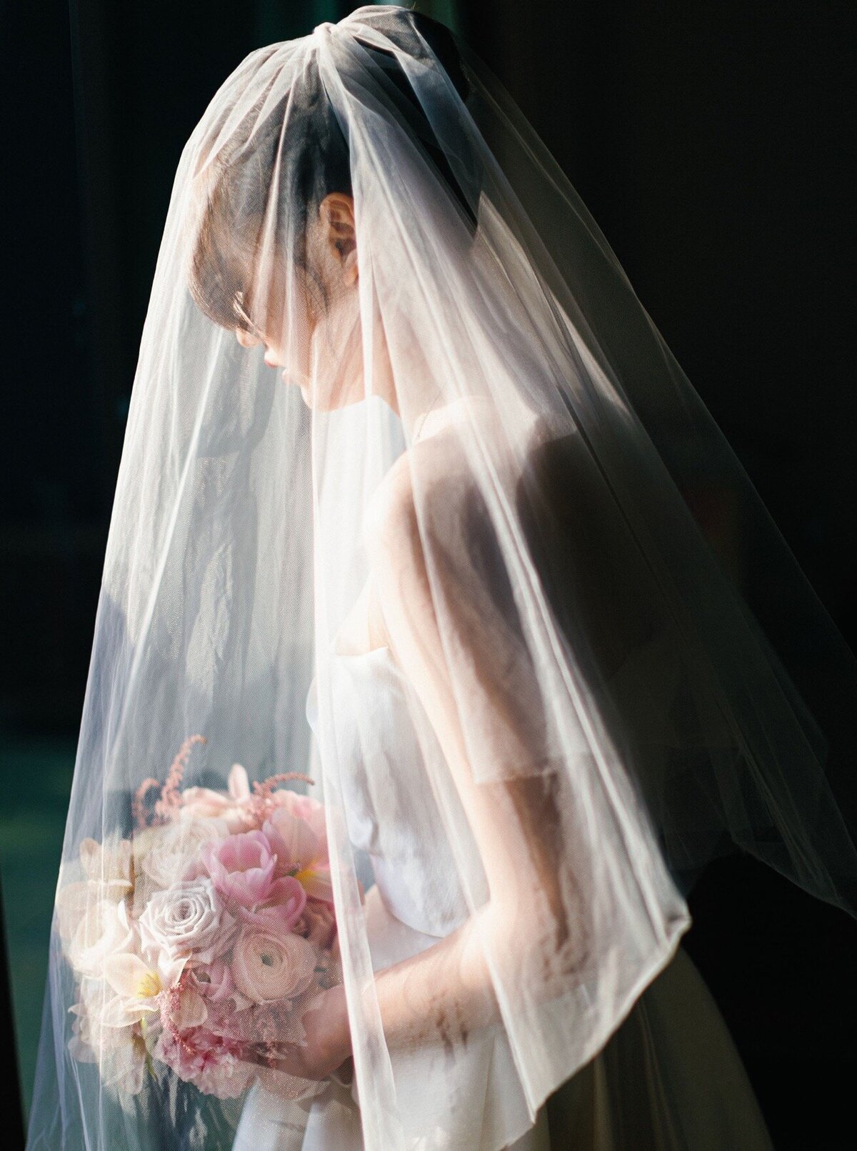 Bride with Wedding Veil