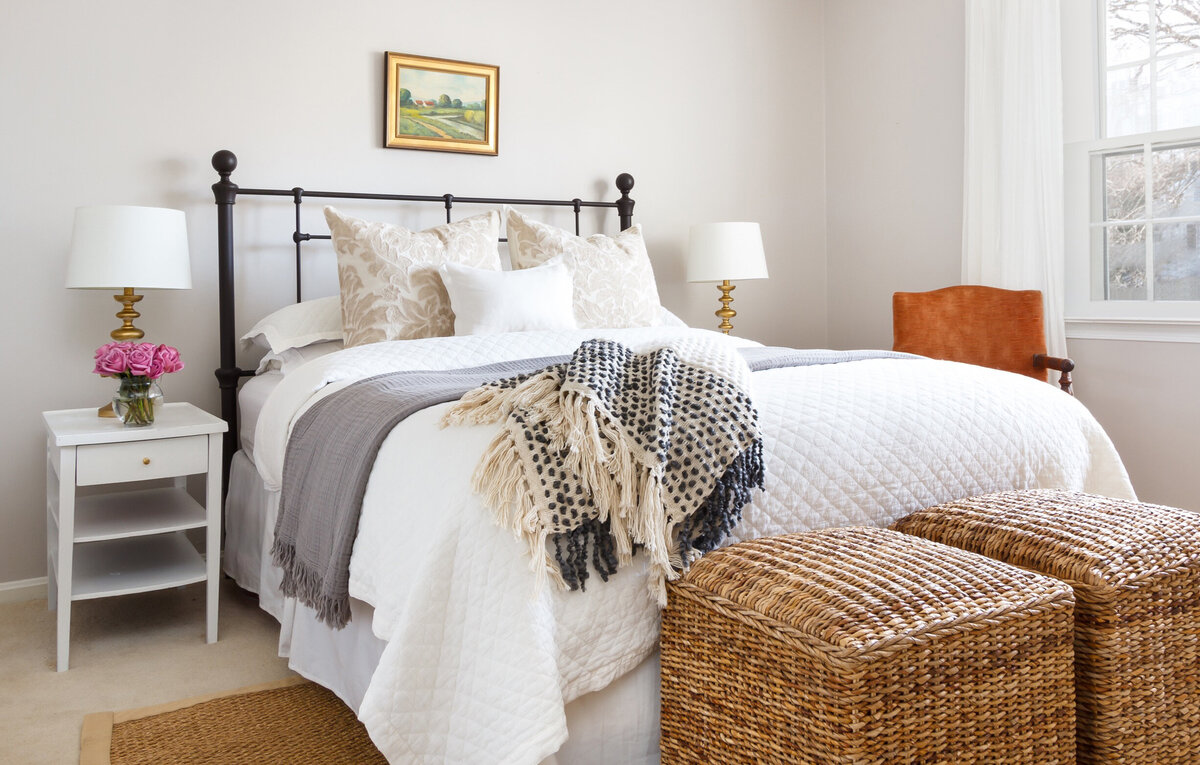 Potomac, MD Interior Design for bedroom 