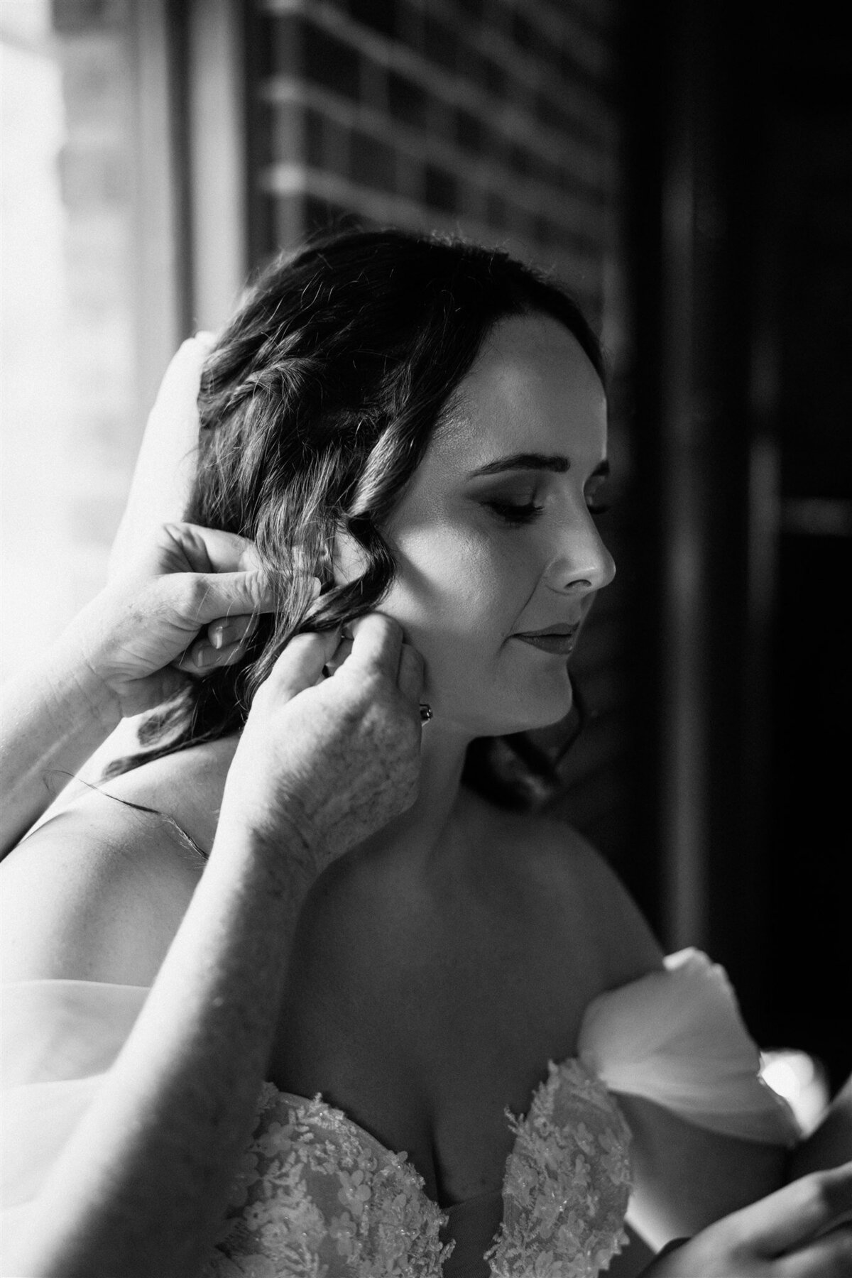 Experience the transformation as the radiant bride-to-be prepares for her special day with exquisite wedding makeup artistry.