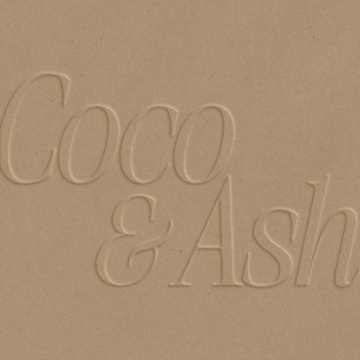 Coco & Ash Branding1