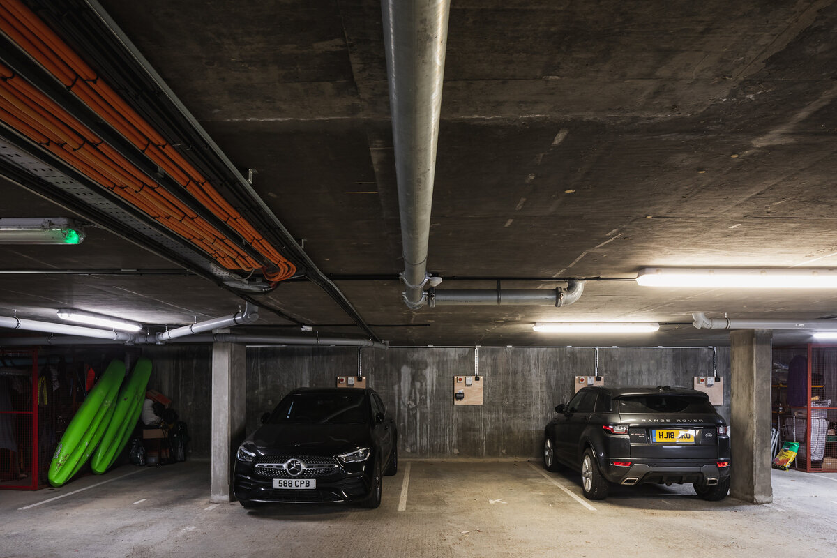 Industrial garage lighting