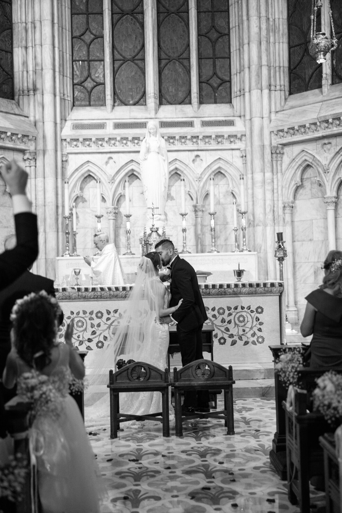 Noelle & Josh - NYC St Patricks Bowery - Wedding Previews 063