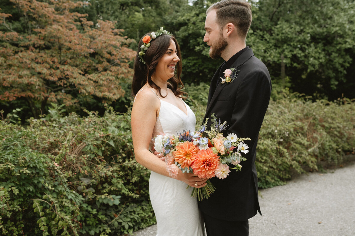 documentary photographer garden greenhouse wedding-127
