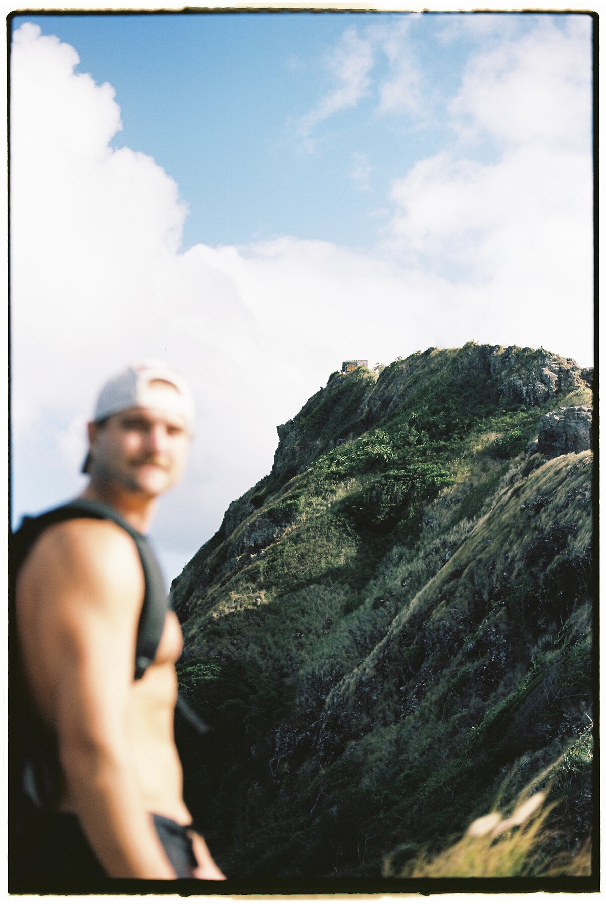 Mountain hiking captured on film by Kate Winters Photography, showcasing the adventurous spirit and natural beauty in an authentic, documentary style.