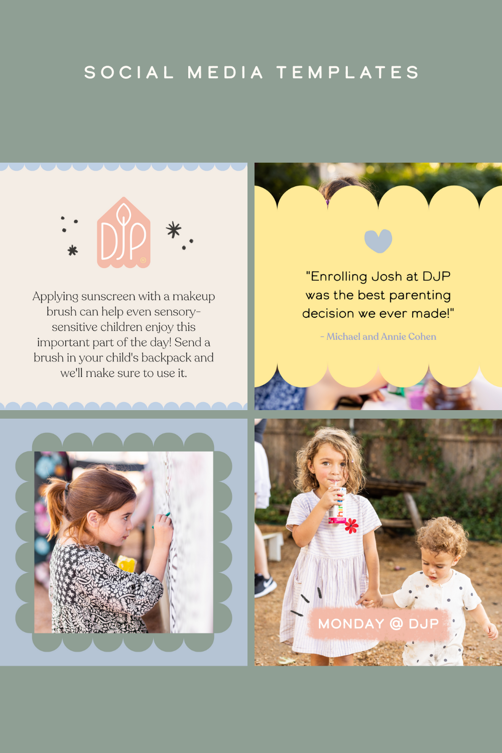 DJP Social Media Templates