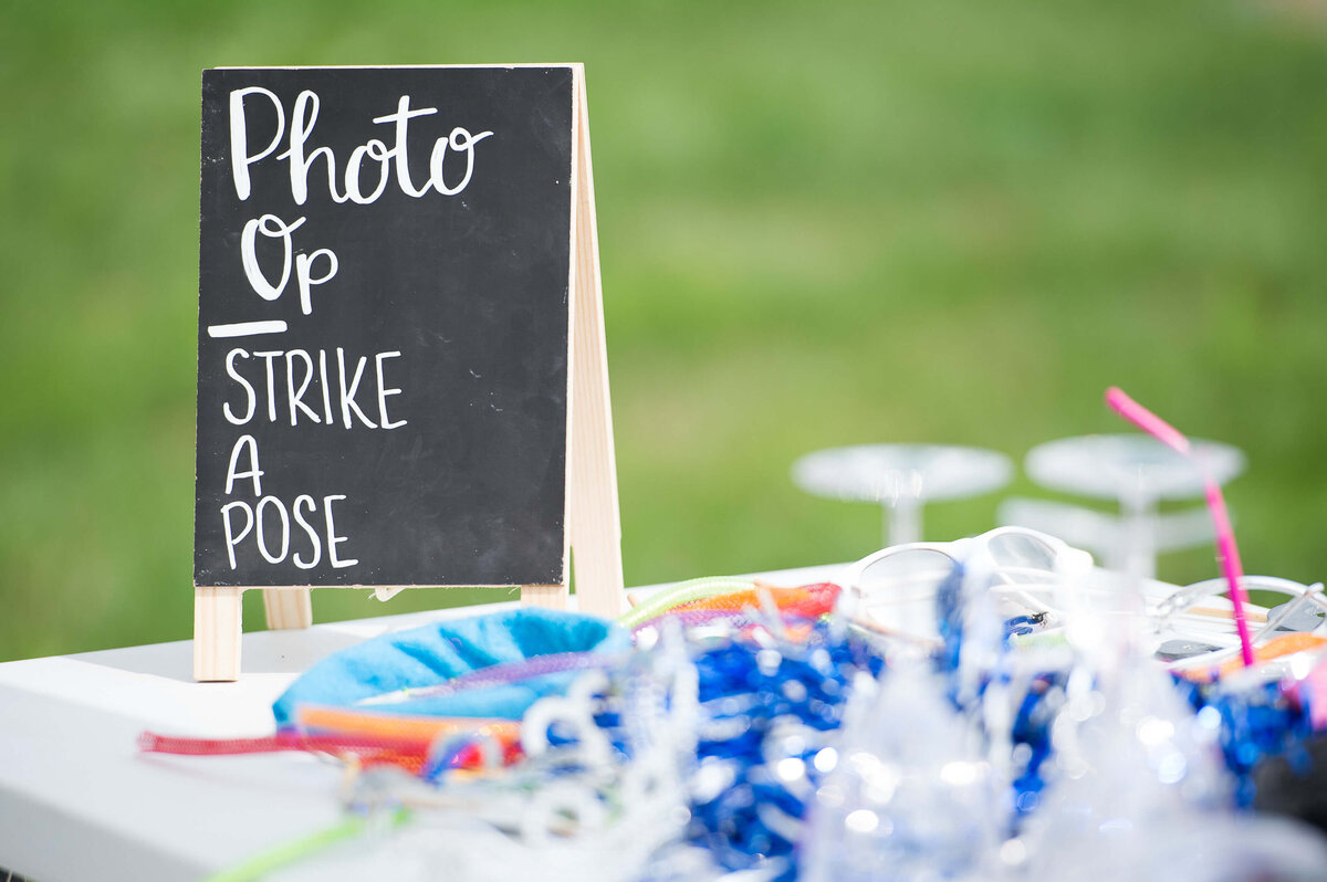 Ottawa event photos showing the props used as part of a photobooth at a corporate children's event.  Captured by JEMMAN Photography COMMERCIAL