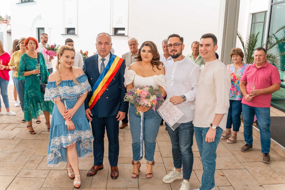 Ședință foto cununie civilă, Săftica
