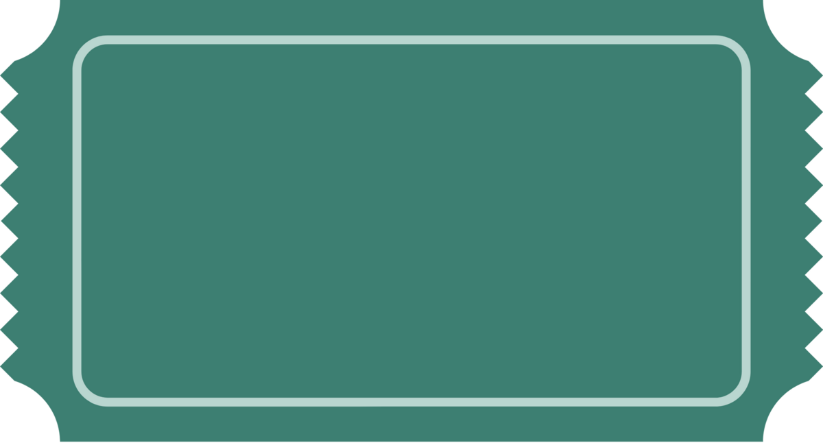green ticket frame