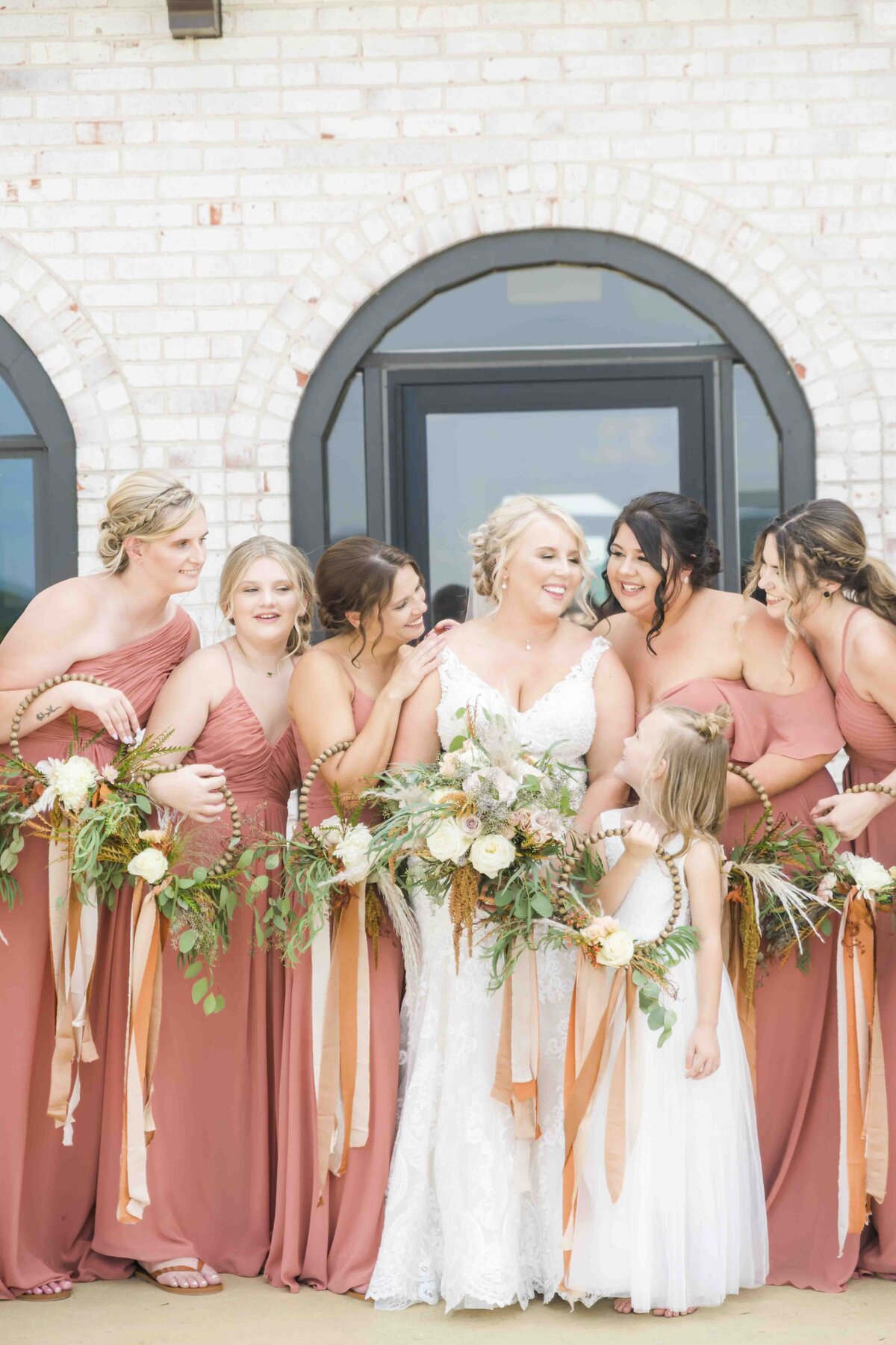 Bridesmaids in Clark, Missouri
