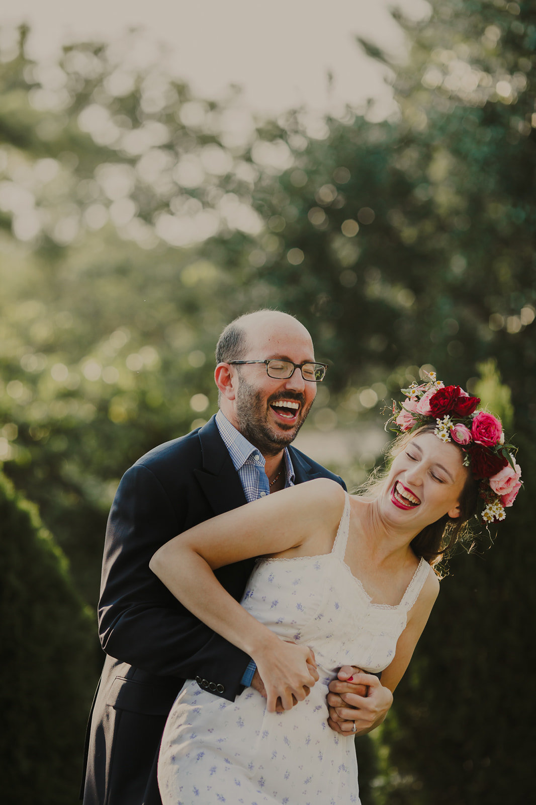 13_Outdoor_Couple_Engagement_Sunset_Boho_Dress_Flower_Crown