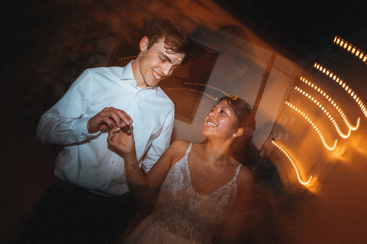 film edit bride and groom