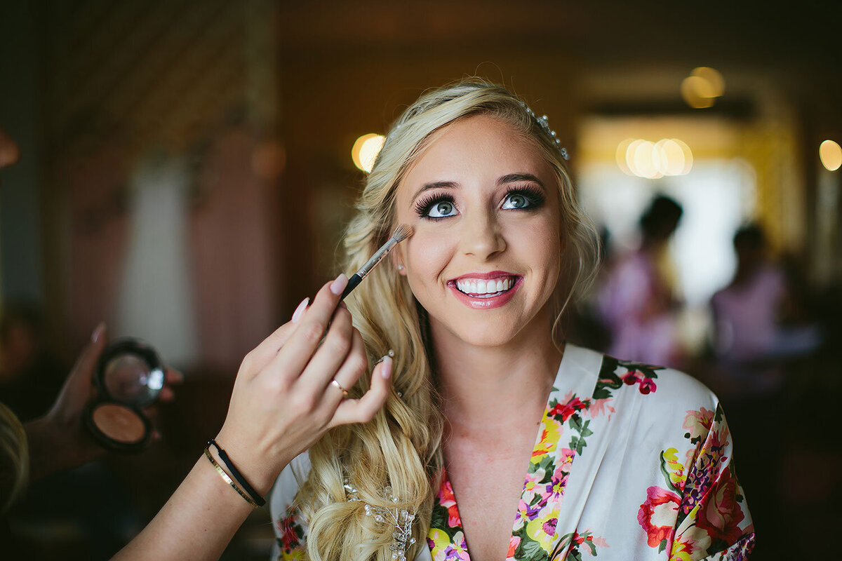 Bride-Getting-Ready-Hilsboro-Beach-Club-Tiny-House-Photo