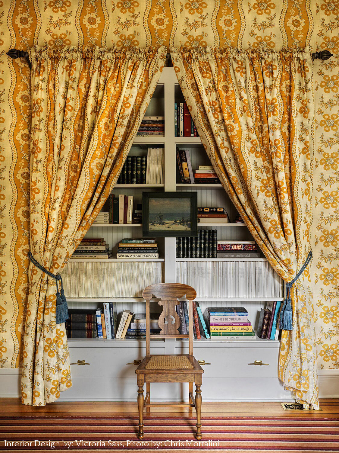 Interior Design by Victoria Sass, photographed by Chris Mottalini, Architectural Digest, July 2022_E&S