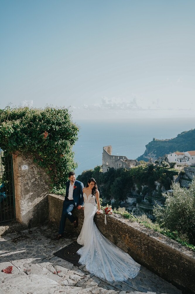 elopement Scala Amalfi Coast wedbydovile (2)