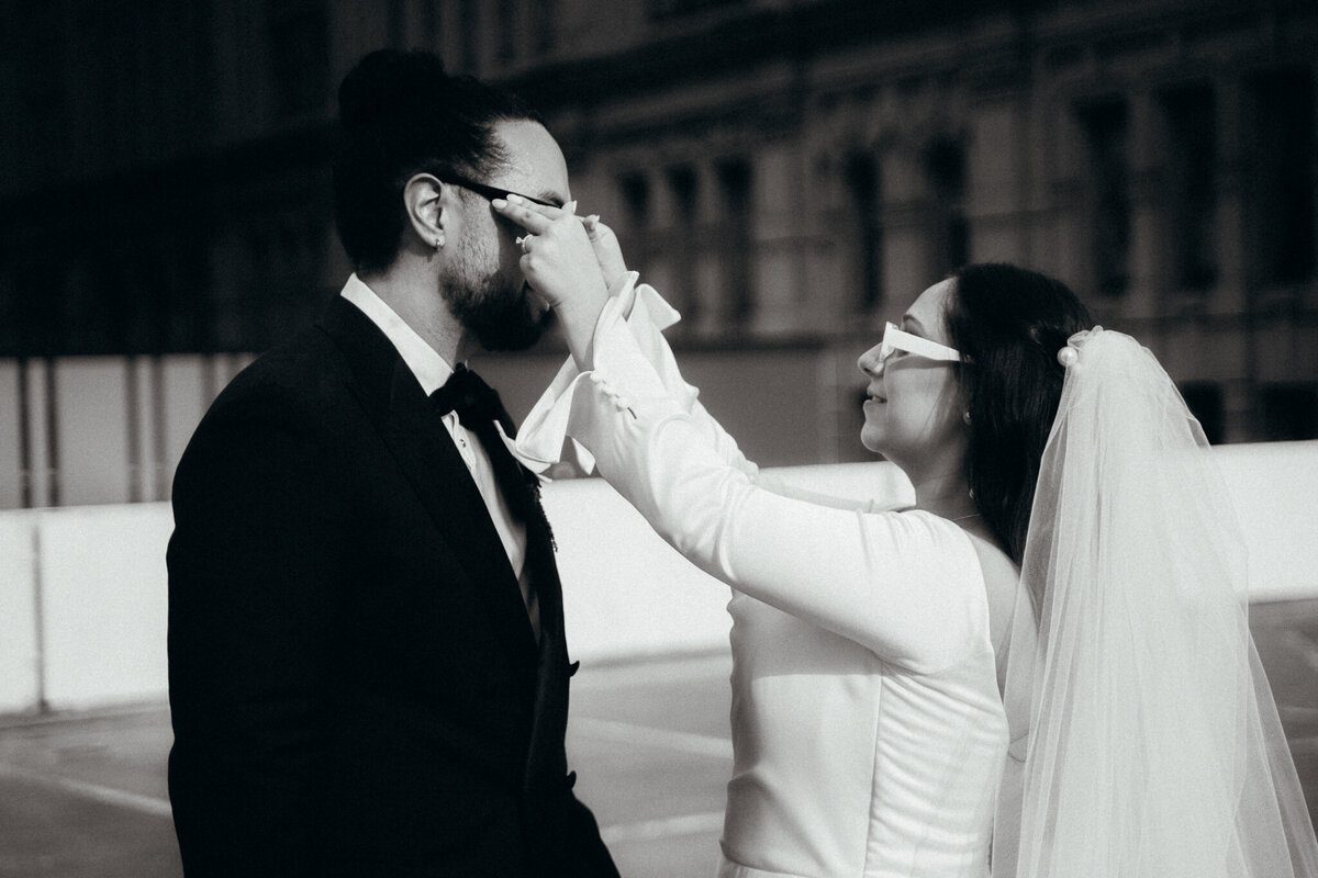 Stylish Melbourne Inner City Wedding-268