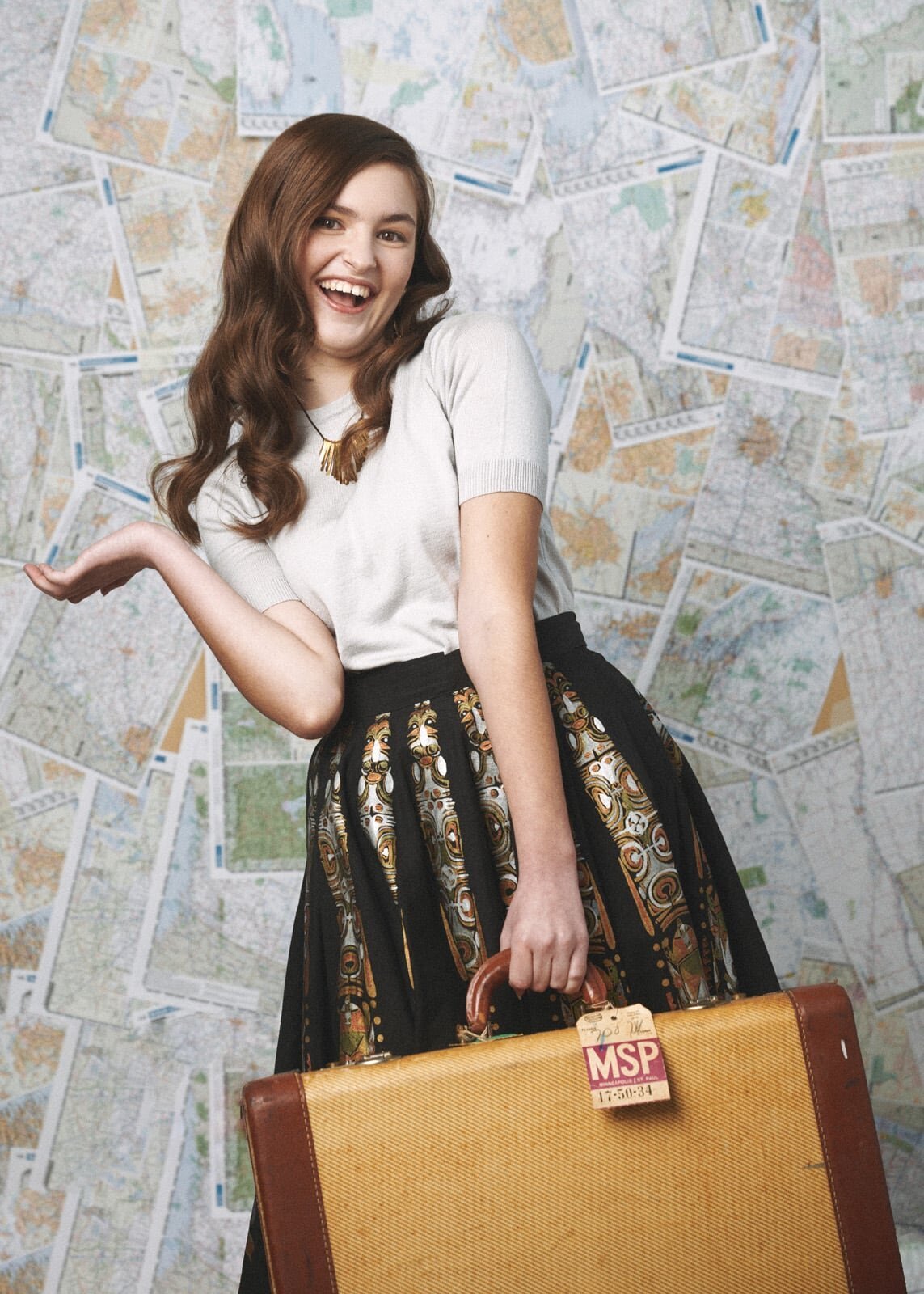 Cheerful High School Senior Picture Photographer with Vintage Suitcase-28
