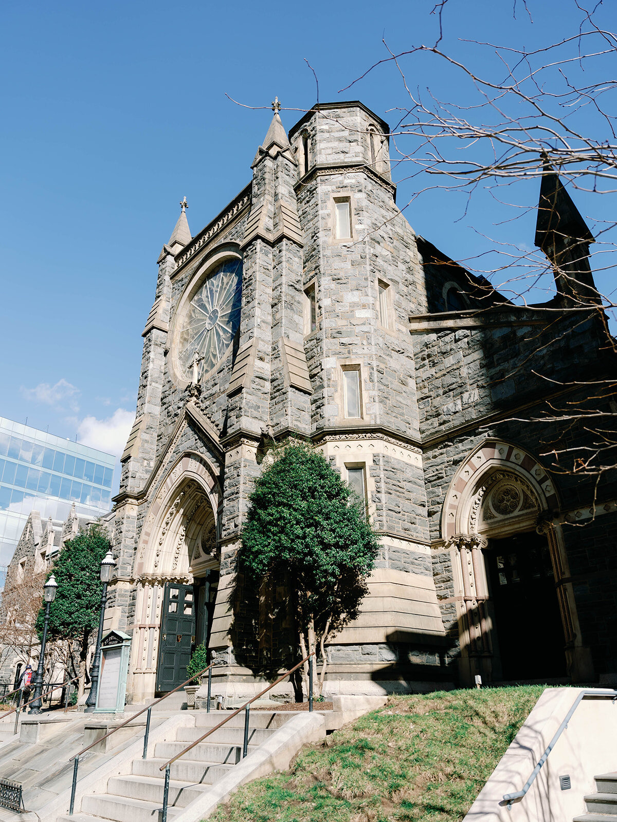 Outside view of Church from the street