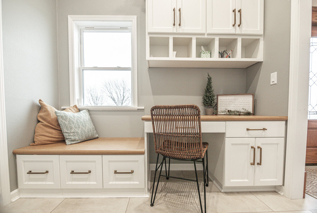 spacious mudroom renovations for Victorian home remodel